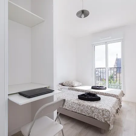 La Terrasse De L'Eglise, Paris Center & Eurostar 15 Mn, Brand New Duplex With Terrasse, Balcony, 2 Bathrooms, Parking, Saint-Denis  Exterior photo