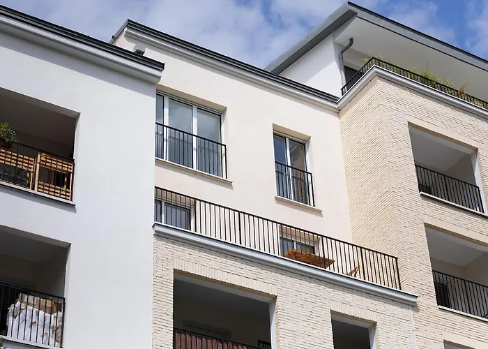La Terrasse De L\'Eglise, Paris Center & Eurostar 15 Mn, Brand New Duplex With Terrasse, Balcony, 2 Bathrooms, Parking,